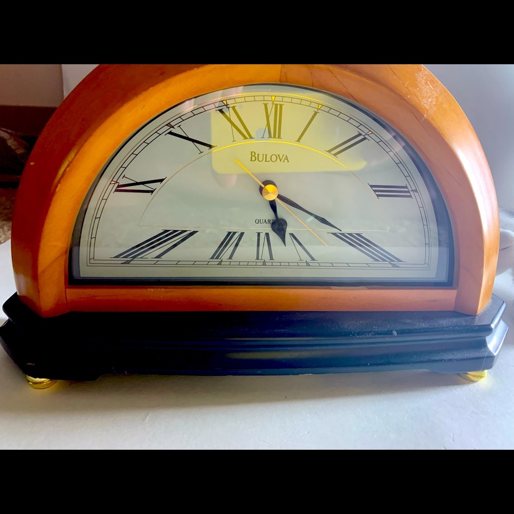 Bulova mantle clock